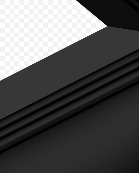 Letter D from Black Font