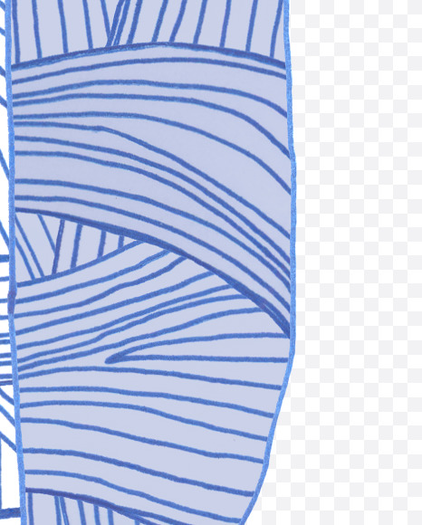 Letter U from Pen Stroke Font on Yellow Images Creative Fonts - S37092