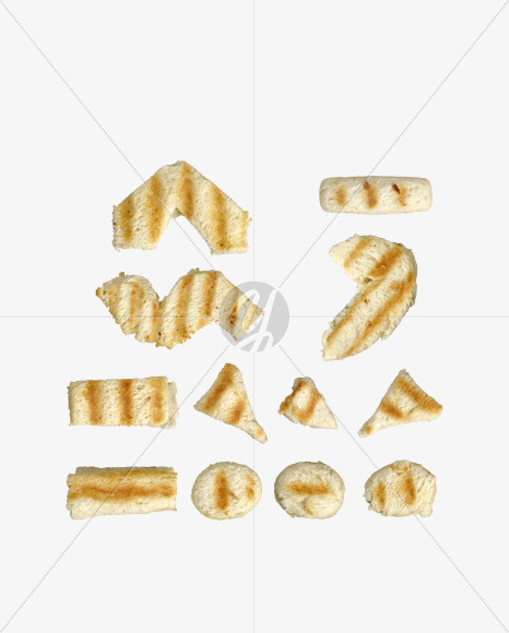 symbols from Morning toast on Yellow Images Creative Fonts - S37295