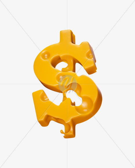 $ from Say Cheese 2 Font on Yellow Images Creative Fonts - S37383