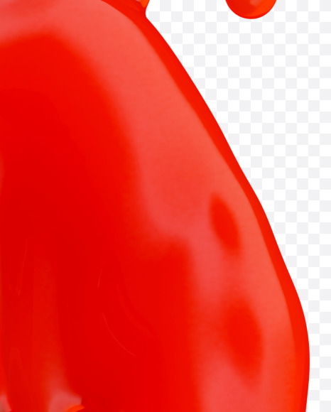 5 from Red Wax Font on Yellow Images Creative Fonts - S37562