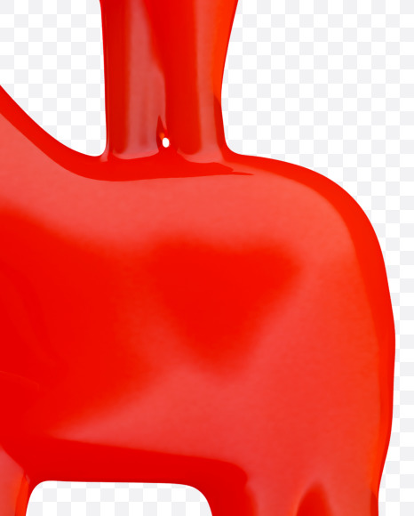 euro from Red Wax Font on Yellow Images Creative Fonts - S37572