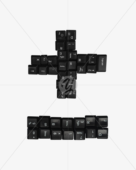 + -