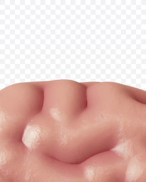 Letter O from Brain on Yellow Images Creative Fonts - S37744