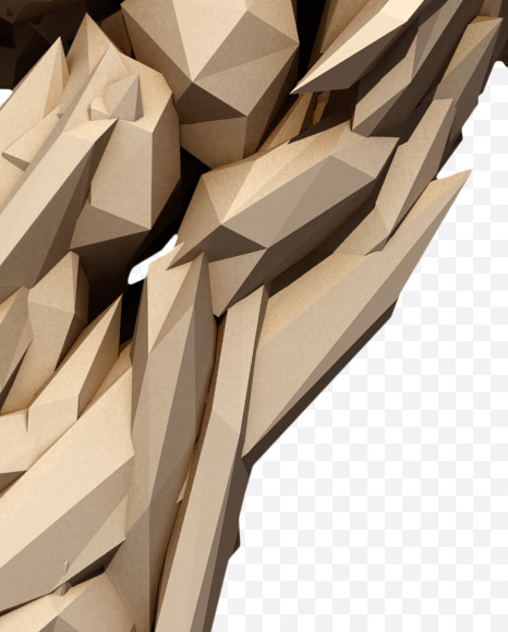 Letter X from Jagged Font on Yellow Images Creative Fonts - S37885
