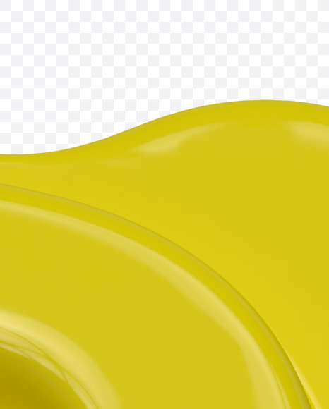 Letter G from Fun Paint Font on Yellow Images Creative Fonts - S38403