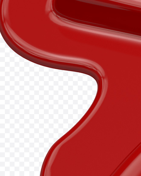 7 from Fun Paint Font on Yellow Images Creative Fonts - S38429