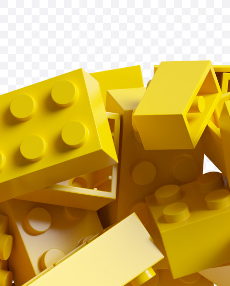 euro from Yellow Lego Bricks Font on Yellow Images Creative Fonts - S38749