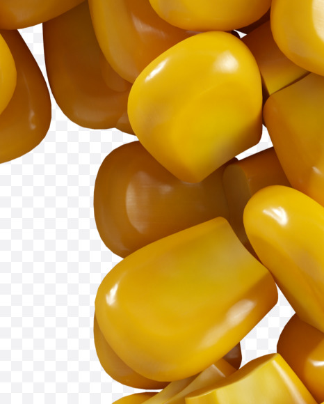 1 from Corn Font on Yellow Images Creative Fonts - S38780