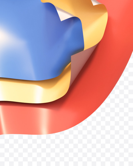 Letter P from Sticker Font on Yellow Images Creative Fonts - S38816