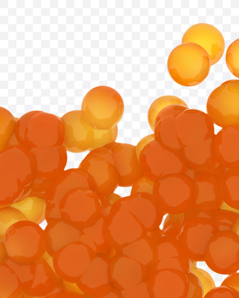 Letter P from Red Caviar on Yellow Images Creative Fonts - S38861