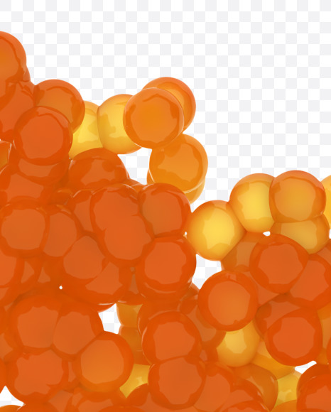 3 from Red Caviar on Yellow Images Creative Fonts - S38874