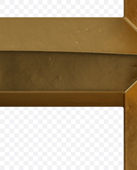 Letter H from Golden Rome Font on Yellow Images Creative Fonts - S38934