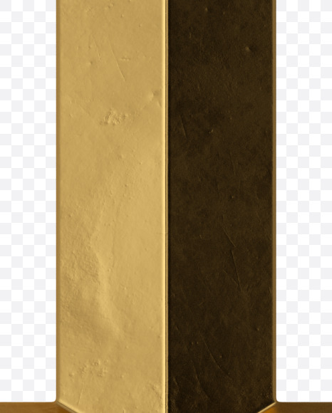 Letter I from Golden Rome Font on Yellow Images Creative Fonts - S38935