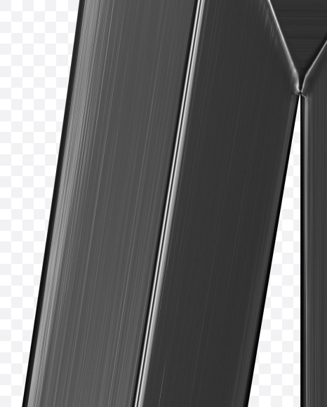 Letter M from Metal shine Font on Yellow Images Creative Fonts - S38983