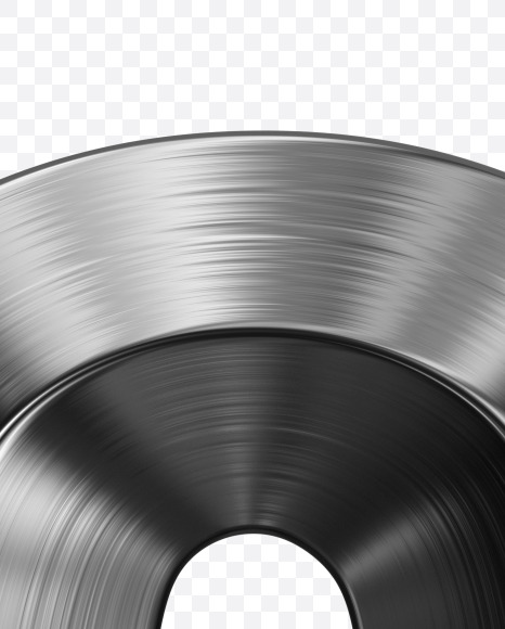 9 from Metal shine Font on Yellow Images Creative Fonts - S39005