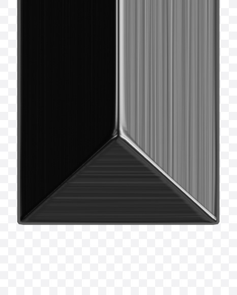 Letter Y from Metal shine Font on Yellow Images Creative Fonts - S38995