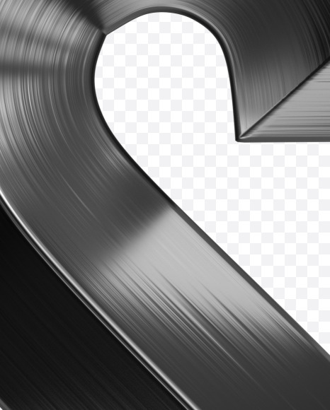 $ from Metal shine Font on Yellow Images Creative Fonts - S39009