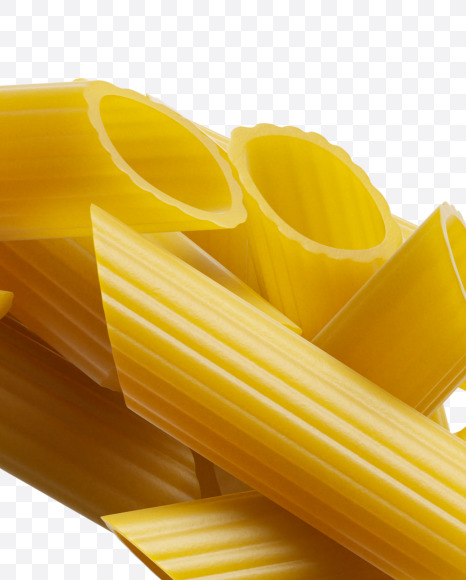 2 from Penne pasta Font on Yellow Images Creative Fonts - S39430