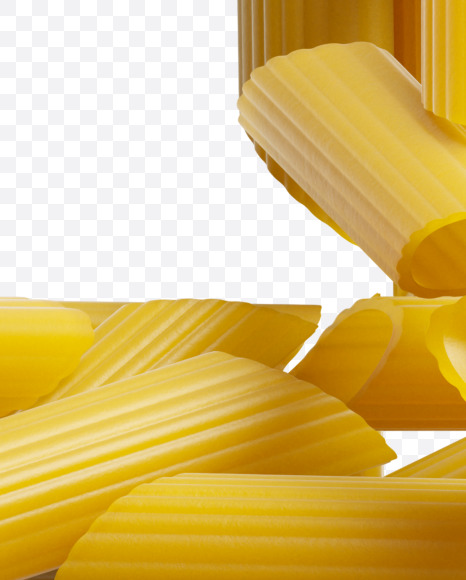 symbols from Penne pasta Font on Yellow Images Creative Fonts - S39447