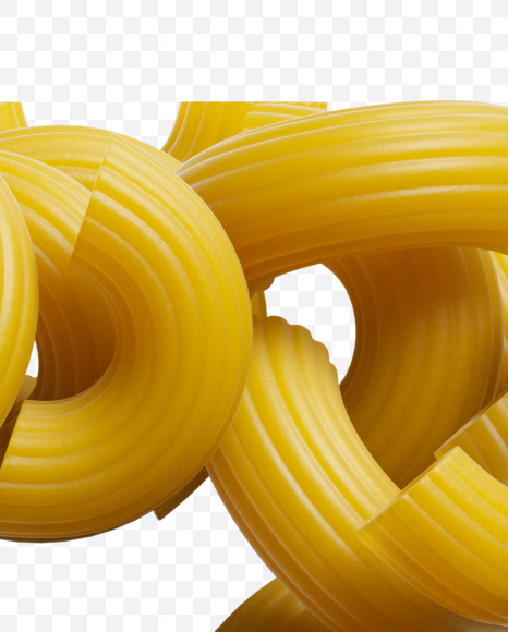 7 from Macaroni pasta Font on Yellow Images Creative Fonts - S39481