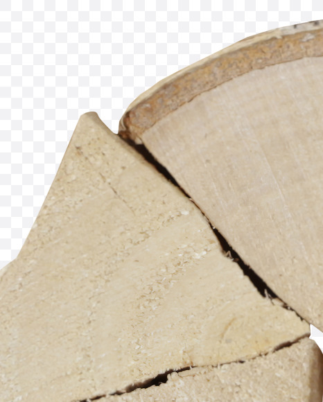 Letter A from Pieces of wood Font on Yellow Images Creative Fonts - S39626