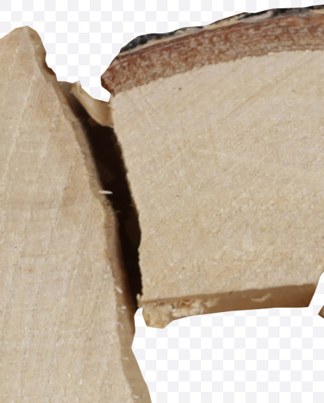 Letter R from Pieces of wood Font on Yellow Images Creative Fonts - S39643