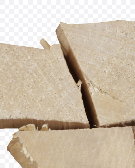 Letter T from Pieces of wood Font on Yellow Images Creative Fonts - S39645