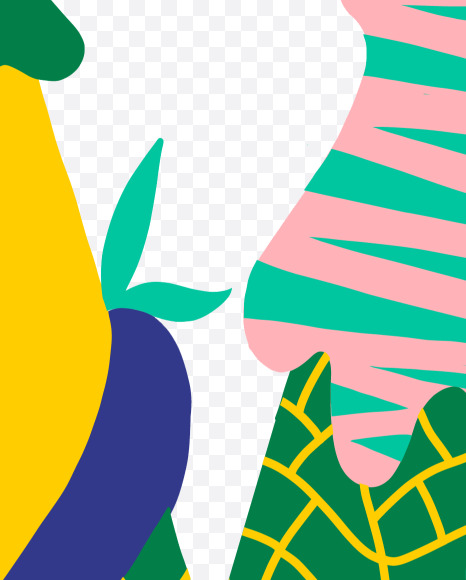 W uppercase from Drippy Font on Yellow Images Creative Fonts - S40011