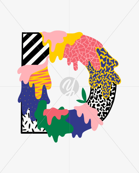 D uppercase