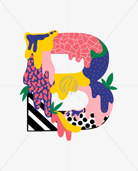B uppercase