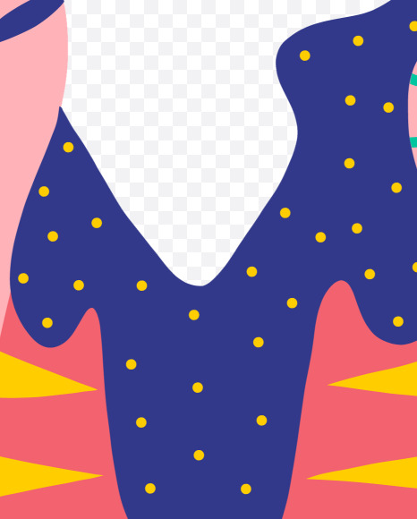 Y uppercase from Drippy Font on Yellow Images Creative Fonts - S40013