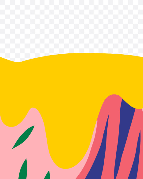 G uppercase from Drippy Font on Yellow Images Creative Fonts - S39995