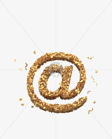 @ from Golden confetti font on Yellow Images Creative Fonts - S40420