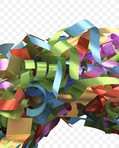 9 from Golden confetti font on Yellow Images Creative Fonts - S40459