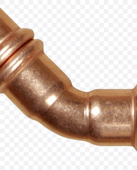 Letter C from Copper Pipe Font on Yellow Images Creative Fonts - S41259