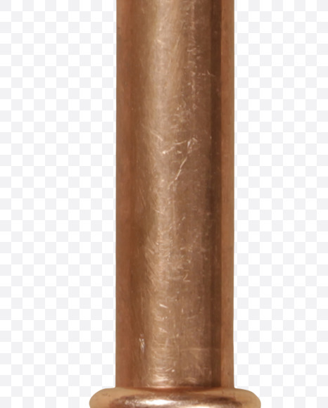 Letter O from Copper Pipe Font on Yellow Images Creative Fonts - S41271