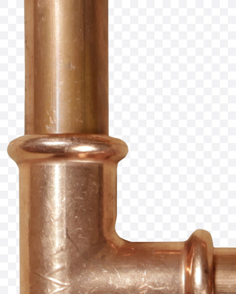 Letter E from Copper Pipe Font on Yellow Images Creative Fonts - S41261