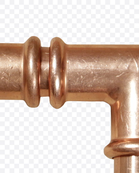 Letter T from Copper Pipe Font on Yellow Images Creative Fonts - S41276