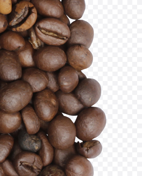 Letter D from Colombian Coffee Font on Yellow Images Creative Fonts - S41780