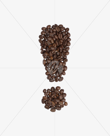 ! from Colombian Coffee Font on Yellow Images Creative Fonts - S41813