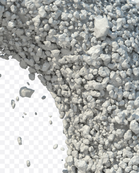 Letter D from Stone Dust Font on Yellow Images Creative Fonts - S42188