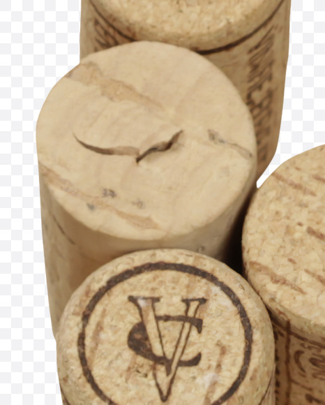 5 from Wine Corks Font on Yellow Images Creative Fonts - S42313