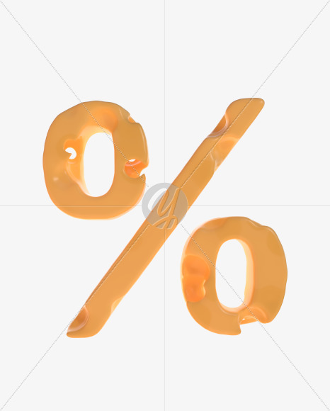 % from Cheesus Font on Yellow Images Creative Fonts - S42546