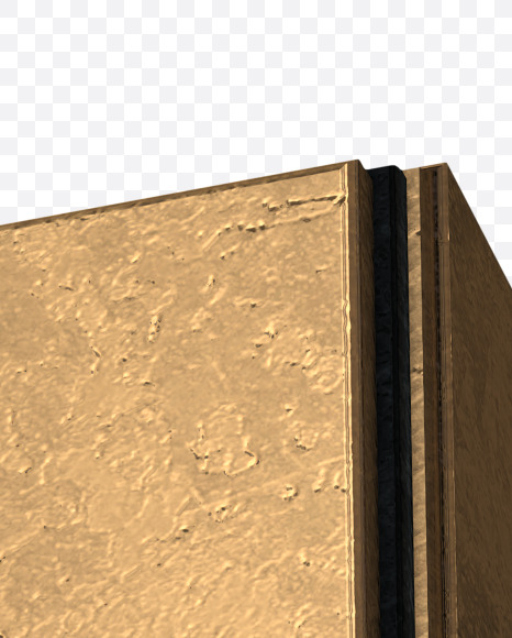 4 from Golden Extrude Font on Yellow Images Creative Fonts - S42593