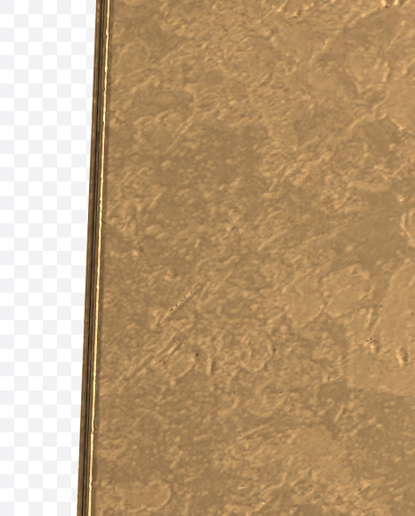 Letter K from Golden Extrude Font on Yellow Images Creative Fonts - S42574