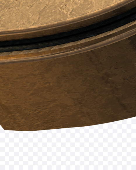 9 from Golden Extrude Font on Yellow Images Creative Fonts - S42598