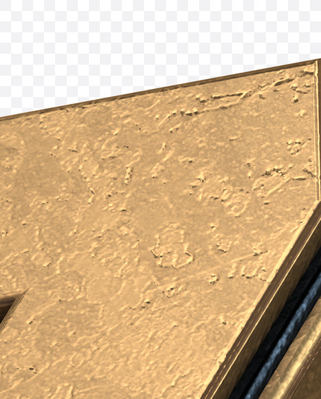 Letter Z from Golden Extrude Font on Yellow Images Creative Fonts - S42589