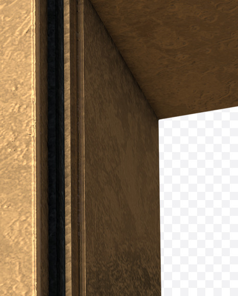 Letter T from Golden Extrude Font on Yellow Images Creative Fonts - S42583