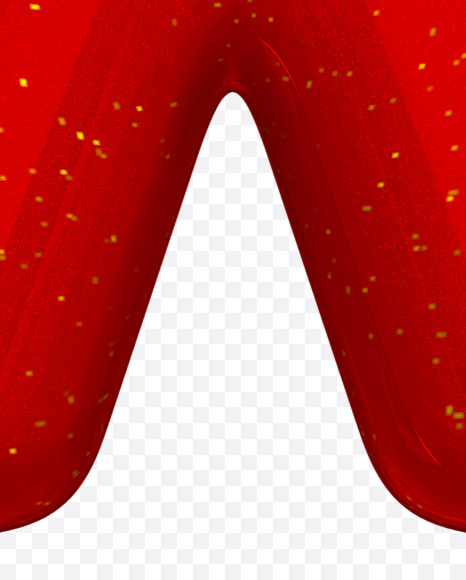 Letter X from Christmas Ball Font on Yellow Images Creative Fonts - S42754